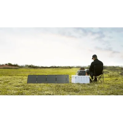 Ecoflow 60W Portable Solar Panel - Black